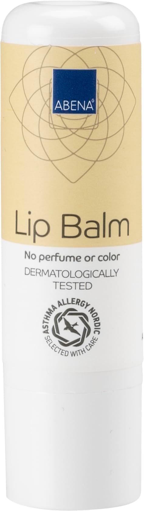 ABENA Chapstick Lip Balm 5g Fragrance Free Moisturiser Dry Cracked Sensitive