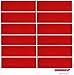 Kenz Laurenz 12 Sweatbands Cotton Sports Headbands Terry Cloth Moisture Wicking Athletic Basketball Headband (12 Pack) (Red 12 Pack) Fits Most