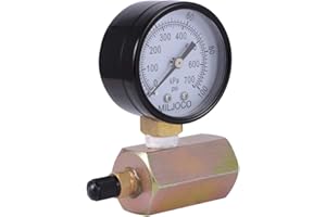 SharkBite 3/4 Inch Pressure Test Kit, 100 PSI, Push to Connect Brass Plumbing Fitting, PEX, Copper, CPVC, 25489Z