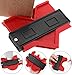 Contour Gauge Duplicator 5 Inch Contour Profile Gauge, Multi-functional Plastic Contour Duplicator Edge Shaping Measure Ruler for Tiling Laminate Woodworking Practical Tool