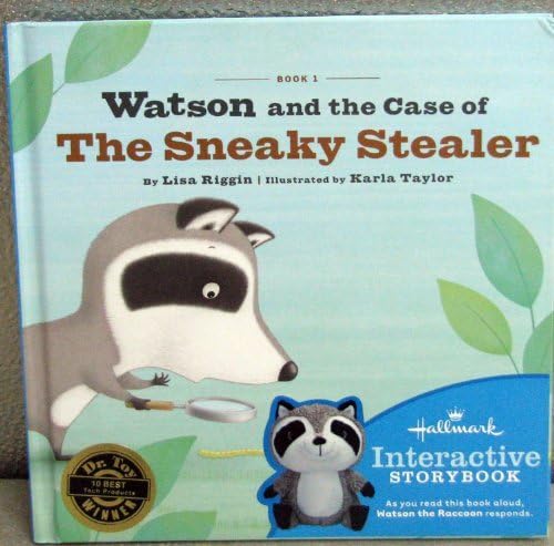 Hallmark Interactive Book - Watson and the Case of The Sneaky Stealer Book #1