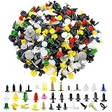 440PCS Auto Car Retainer Clips Fastener Bumper Clips Door Panel Fender Liner Retainer Plastic Push Pin Rivet Set Screw Clips