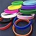GOGO 12 PCS Silicone Wristbands for Kids, Rubber Bracelets, Party Favors