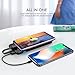 miraku 5000mAh Slim Power Bank USB C Portable Phone Charger with Type C Cable,2 Ports External Battery Pack for Samsung Galaxy S8/Note 8,LG G6,iPhone X and Android Phones