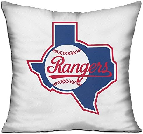 Duffltd Funny Texas Ranger Baseball Throw Pillow Cover 4545 CMS Two Sides