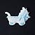 Mememall Fashion 12pcs Baby Carriage Baby Shower Favor Decoration Table scatter Party Decorations