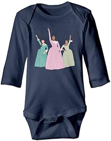 YOG MILK Schuyler Musical 3 Sisters Work Infant Baby's Romper Long Sleeve Jumpsuit Climb Clothes