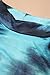 Bigyonger Women's Tie Dye Dress Vintage Short Sleeve Bodycon Cheongsam Dress