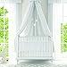 PURE SAFETY Vertical Crib Liners 24 Pack in Luxurious White Minky