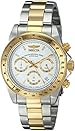 Invicta 9212 Speedway - Reloj de acero inoxidable con ba&ntilde;o de oro de 18 quilates, para hombre