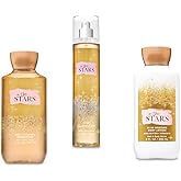 Bath & Body Works In the Stars Shower Gel, Body Lotion, Fine Fragrance Mist Daily Trio Gift Set