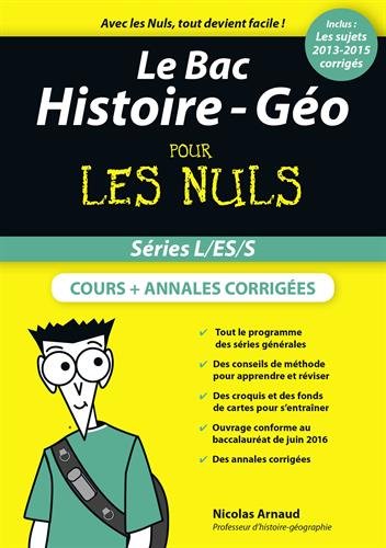 Le  bac histoire-géo, spécial L-ES-S