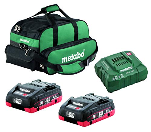 Metabo - Kit 2X 4.0 Ah Lihd COMPACT (US625367002), kits de inicio