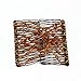 Greatstar EZ Stretch Pearls Combs For Girl, Magic Beading Hair Comb-Double Clips Hair Styling Accessories for Women Girls Hair Beauty (Coffee)