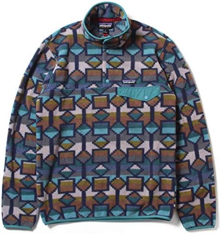Amazon パタゴニア フリース メンズ ライトウェイト シンチラ スナップ プルオーバー Lサイズ Cedar Mesa Big New Navy 並行輸入品 コート ジャケット 通販