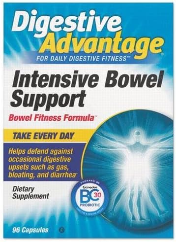 Dva 00117DA Probiotic Intensive Bowel Support Capsule, 96 Count