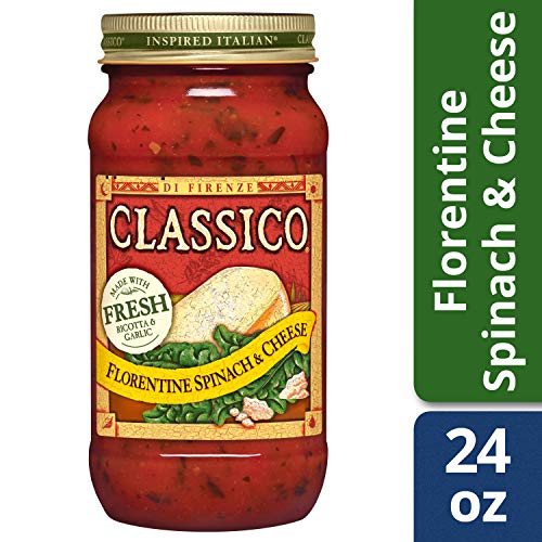 Classico Florentine Spinach Cheese Sauce, 24 Ounce (Pack of 12)