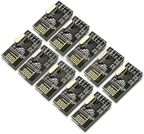 Longruner NRF24L01+ 2.4GHz Antenna Wireless Transceiver RF Transceiver Module Arduino Compatible (10Pcs)