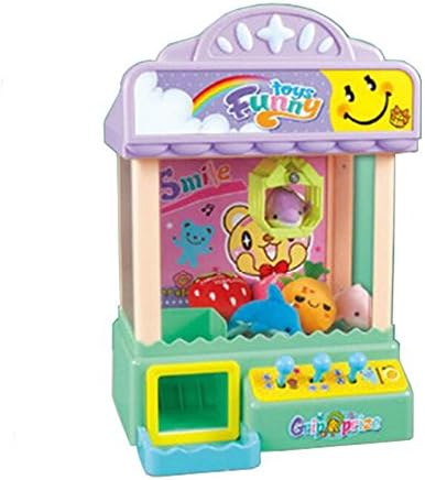 CFZHANG Grabber Machine Crane Claw Arcade Game cable Plastic Timer Creative Electronic Music Global Gizmos Kids Christmas Gift, blue