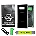 CELL4LESS Midnight Black Compatible Back Glass Battery Door Cover Housing with Camera Frame, Lens and Adhesive Replacement for Samsung Galaxy Note 8 - Any Carrier - N950 (Black)