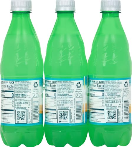 FRESCA GRAPEFRUIT CITRUS SPARKLING SODA WATER BOTTLES, 16.9 FL OZ, 6PK