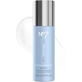No7 Prime Forever Skin Preservation Face Serum, Hyaluronic Acid, 1 oz | Rice Protein, Vitamin C &amp; E, 100 Hour Hydration, Plumps and Smooths Fine Lines, Fragrance-Free for All Skin Types
