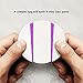 SIMPATCH - Freestyle Libre, Enlite, Guardian Adhesive Patches, Small (25-Pack) - Waterproof Adhesive, CGM Tape - Multiple Color Options (Purple)