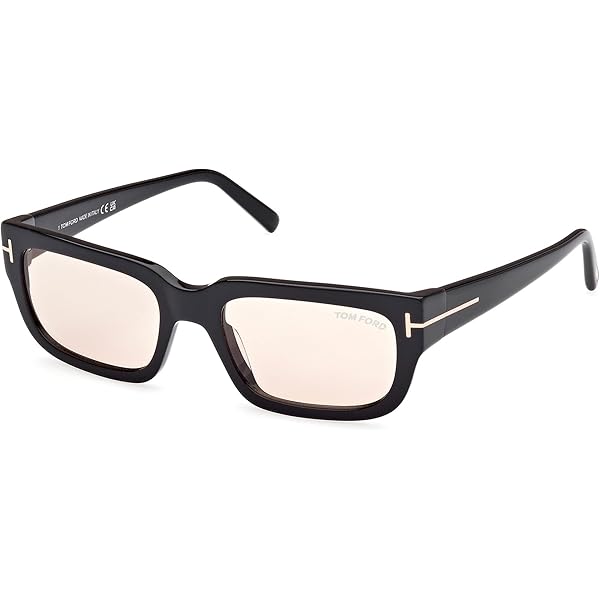 Amazon.com: Tom Ford TONI FT 1111 Shiny Black/Grey 55/16/140