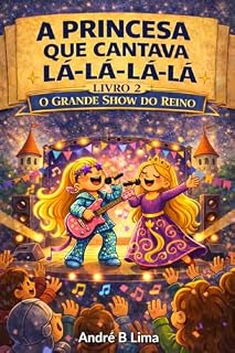 Livro A Princesa que Cantava Lá-Lá-Lá-Lá (Volume 2 – O Grande Show do Reino): Livro infantil sobre amizade, música e trabalho em equipe em um reino mágico para ... Lá-Lá-Lá-Lá: Histórias do Reino Feliz)