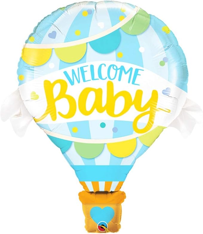 Ballons Nouveau Bebe Garcon Baby Shower Mignon Baleine Bleue Foil Balloon Party Decoration Maison