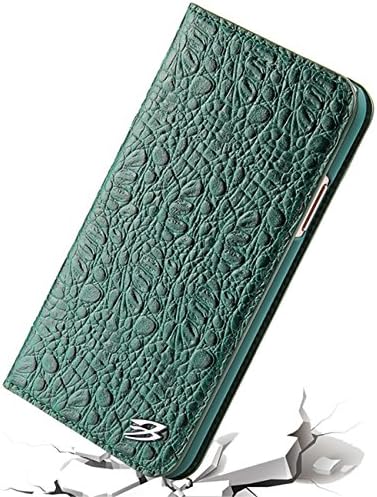 iPhone X Leather Wallet Phone Case Fold Flip Slim-Fit Kickstand TPU bumper Full Body Protection Clamshell Protective Case for iPhone X (C1)