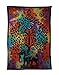 Psychedelic Celestial Elephant Tree Tapestry ,Good Luck Tie Dye Elephant Tapestry , Hippie Gypsy Wall Hanging , Tree of Life Tapestry , New Age Dorm Tapestry, 54x86 inches approx