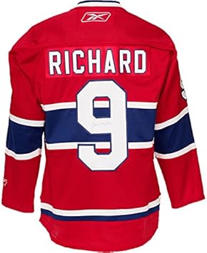 signed montreal canadiens jersey