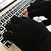 Large Moisturizing Gloves Men & Women- Reusable Black Touch Screen Moisturizing Gloves