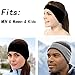 Jelacy Fleece Ear Warmer Ski Headband for Men & Women-Running Ear Cover Head Wrap Moisture Wicking Cycling Sweatband Winter Athletic Headwear Earmuffs,Work Out Headbands (3Pack)
