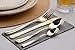 400-Piece Plastic Silverware Flatware Combo, Heavy Duty Looks Like Gold Cutlery – Set Includes 100 Forks, 100 Knives, 100 Soup Spoons, 100 Dessert Spoons, Total of 100 Place Settings