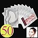 Baisidai 10/30/50/100pcs Under Eye Pads Patch Taps for DIY False Eyelash Lashe Extension Makeup (50pcs)