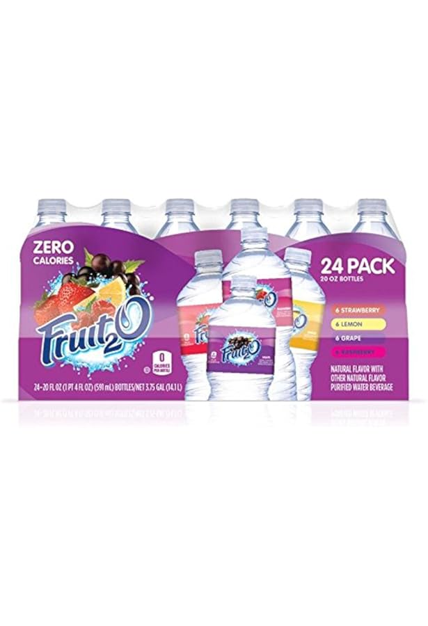 Amazon.com : Fruit2O Zero Calorie Flavored Water, Lemon, 6 Count