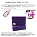 REEHUT Yoga Blocks,High Density EVA Foam Blocks to Support and Deepen Poses, Improve Strength and Aid Balance and Flexibility - Lightweight, Odor Resistant （Purple-9 * 6 * 4in-1pack）