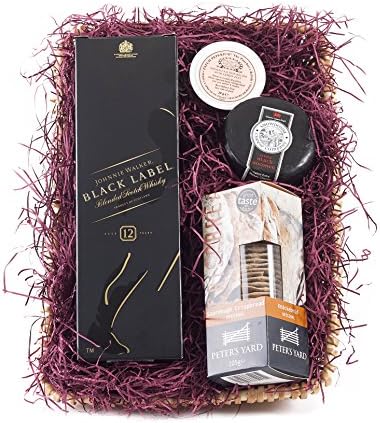 Wickers Gift Baskets | Whisky Hamper with Johnnie Walker