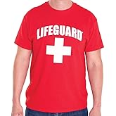 LIFEGUARD Officially Licensed Short Sleeve Crew Neck T-Shirt for Men Women Unisex Tee
