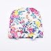 Ever Fairy Infant Baby Girls Floral Print Nursery Newborn Hospital Hat Cap with Big Bow