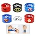 Slap Bracelets Kid's Party Supplies Favors Boy's Wristband Accessories Wrist Strap Gift Supplies 5PCS