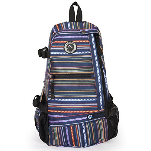 Aurorae Yoga Mat Bag. Multi Purpose Cross-Body Sling Back Pack. Mat Sold Separately.