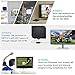 [2019 Newest] TV Antenna, Double-Sided Digital Indoor HDTV Amplified Antennas 140+ Miles Range with Smart Switch Amplifier Signal Booster, Free Local Channels 4K HD 1080P VHF UHF All TV's - 17ft Cable