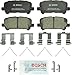 BOSCH BC1585 QuietCast Premium Ceramic Disc Brake Pad Set - Compatible with Select Honda Pilot; REAR