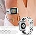 Booyi Sport Band Compatible with for Apple Watch Band 38mm 42mm 40mm 44mm, Soft Silicone Replacement Bands Compatible with for iWatch Series 4,3,2,1