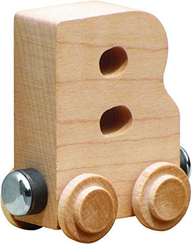 NameTrain Clear Finish Letter Car B - Made in USA