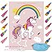 Pin The Horn on The Unicorn Game Birthday Party Favor Games Unicorn Party Supplies Unicorn Gifts,with 60 Horns (1)