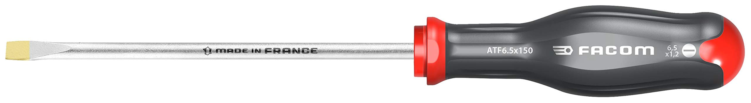 FACOM ATF6.5X150 PROTWIST Screwdriver for Slotted Screws - Forged Blades